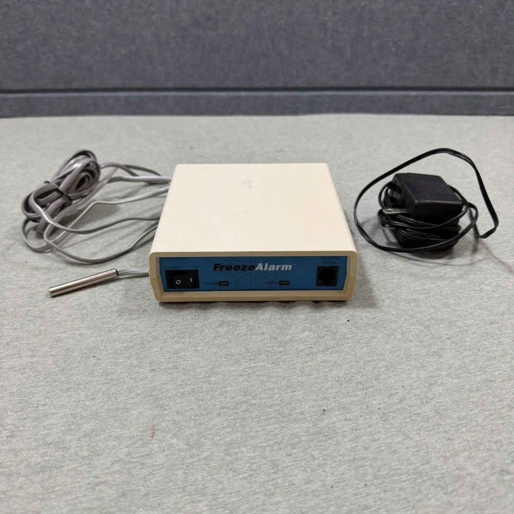 Control Products Freeze Alarm FA-I-CCA with Sensor and AC Adapter